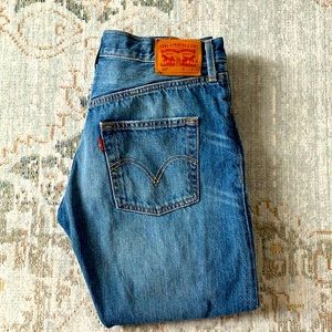 Levi’s Straight Button-Fly Jeans